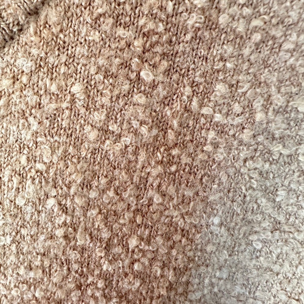Lou & Grey for LOFT Sweater‎ Tan Textured Knit Dolman Sleeve XS/S Grandma - Picture 6 of 9